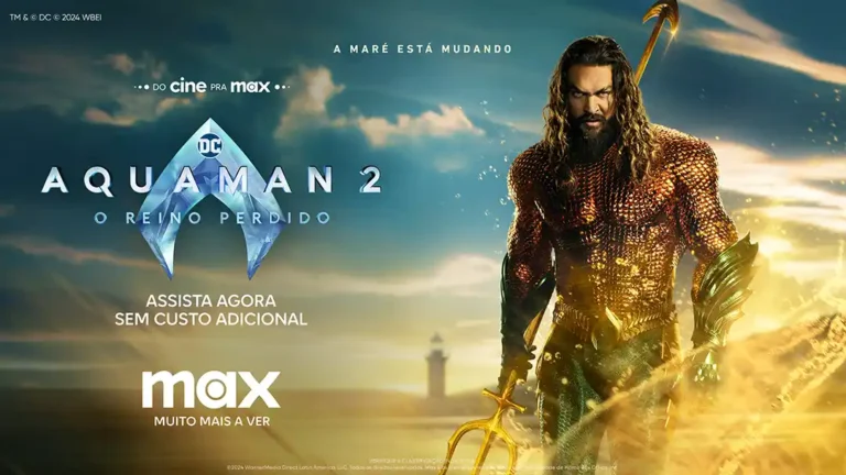 cartaz do filme aquaman 2 no site da fastnetwork