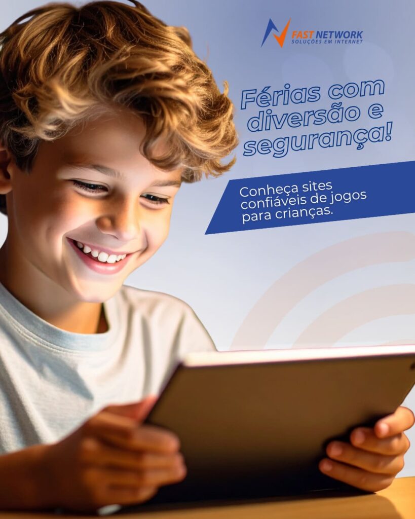 Sites confiáveis de jogos para crianças