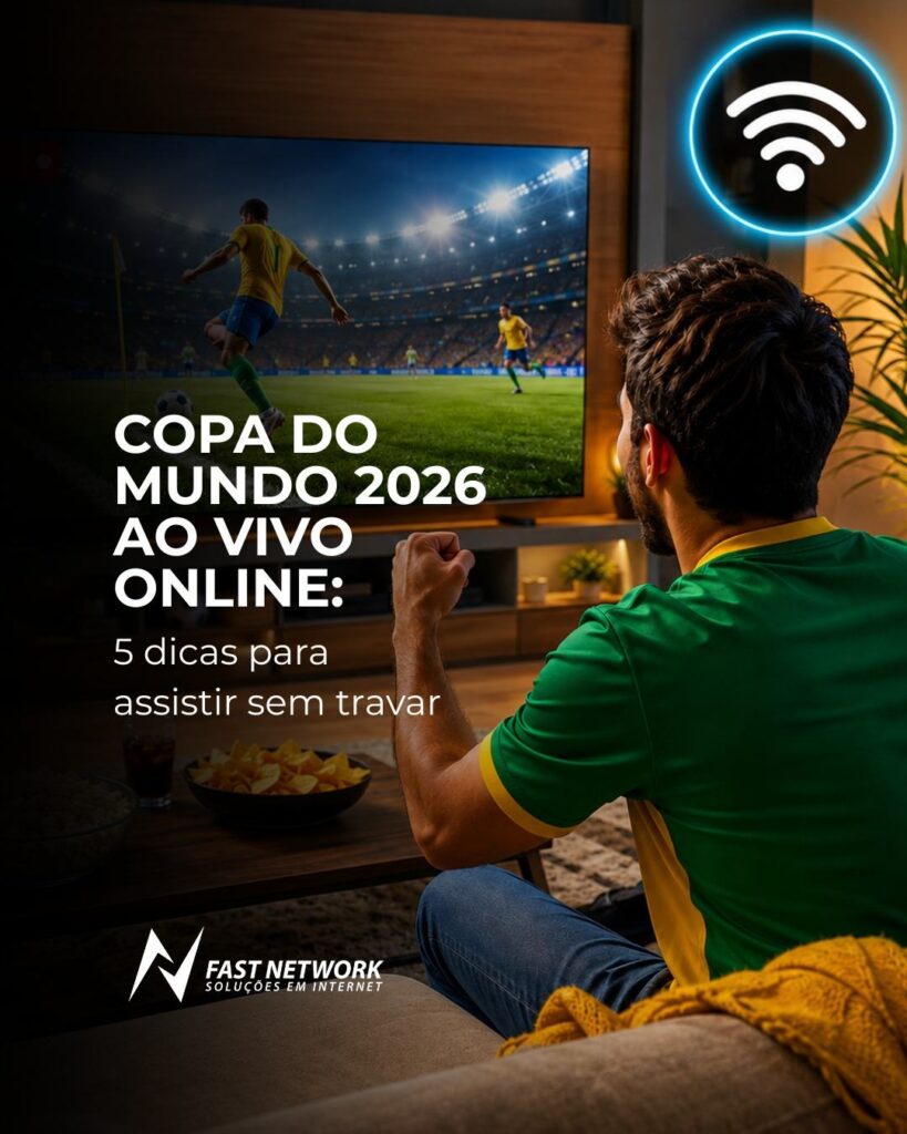 Como assistir a Copa do Mundo 2026 ao vivo online sem travar?